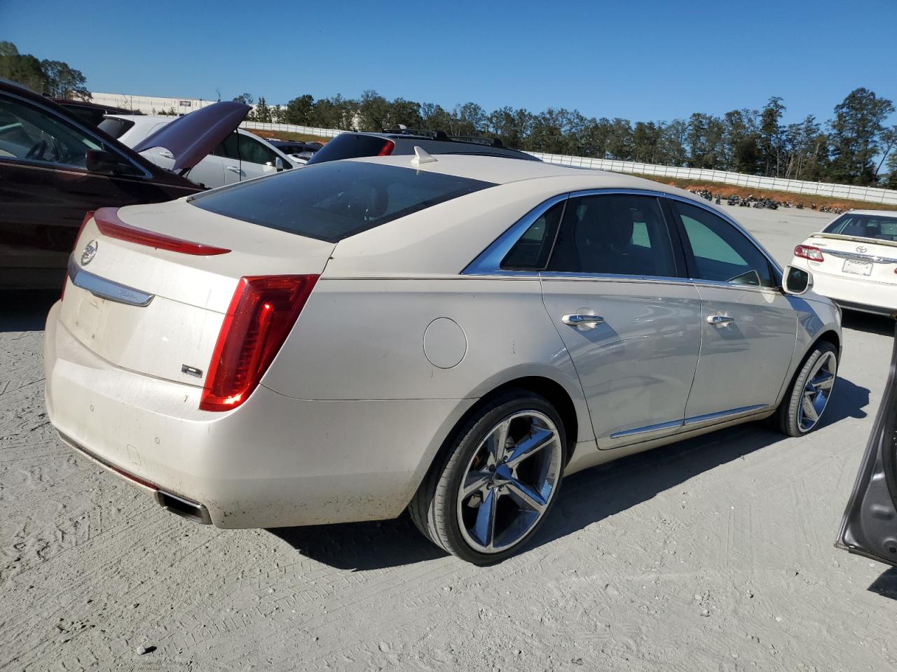 2013 Cadillac XTS VIN 2G61U5S33D9194440 Copart auction photo, side damage thumbnail 3