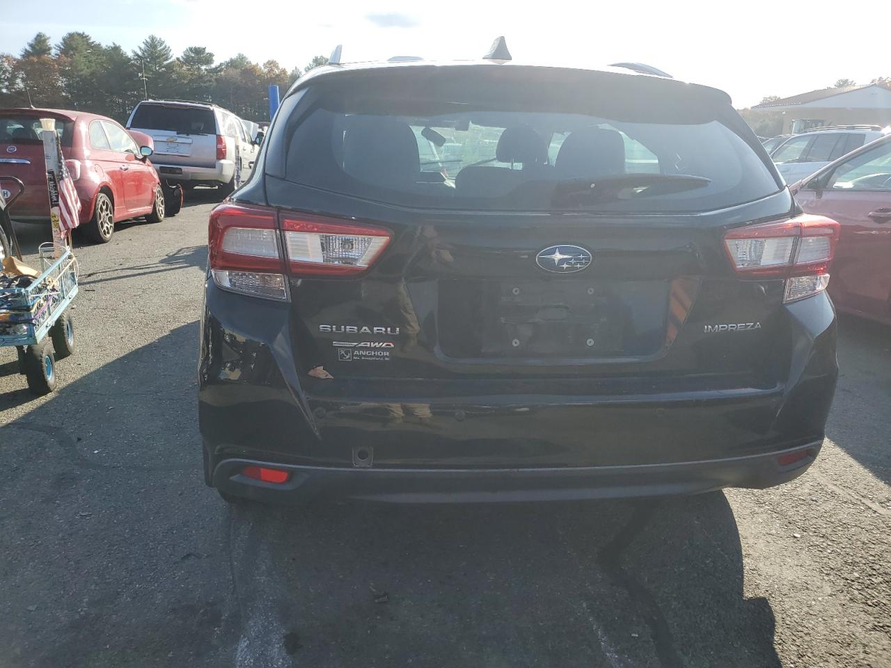 2018 Subaru Impreza VIN 4S3GTAT66J3707714 Copart auction photo, front end / rollover damage thumbnail 6