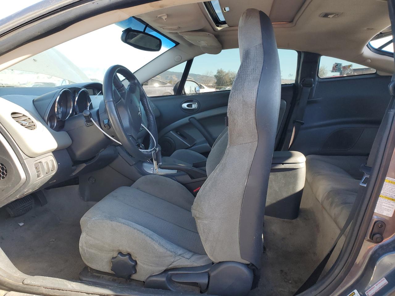 2006 Mitsubishi Eclipse VIN 4A3AK24F76E031182 Copart auction photo, all over / undercarriage damage thumbnail 7