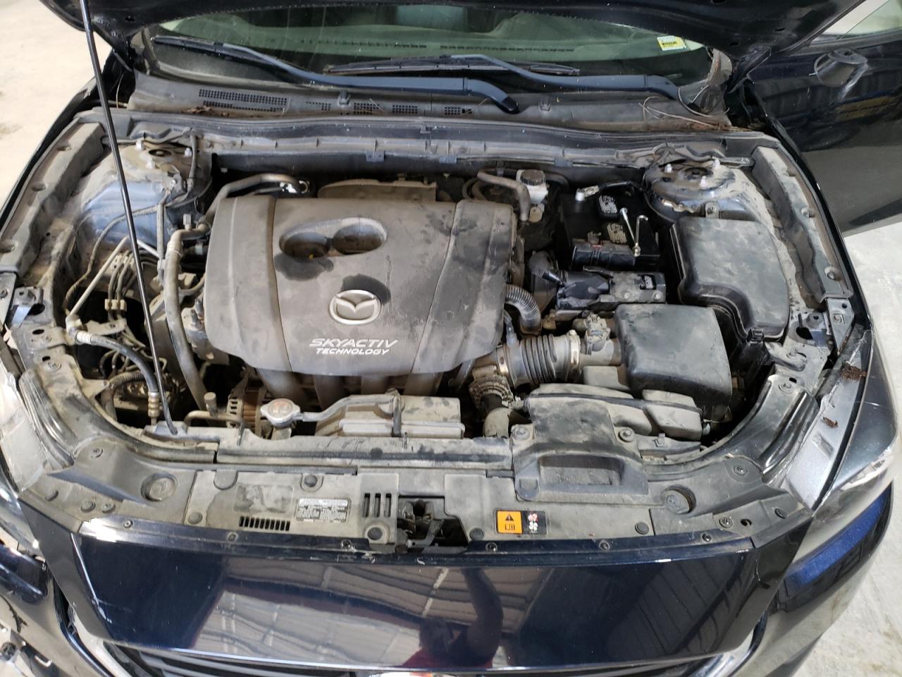 2018 Mazda 3 VIN 3MZBN1U7XJM210169 Copart auction photo, front end / side damage thumbnail 11