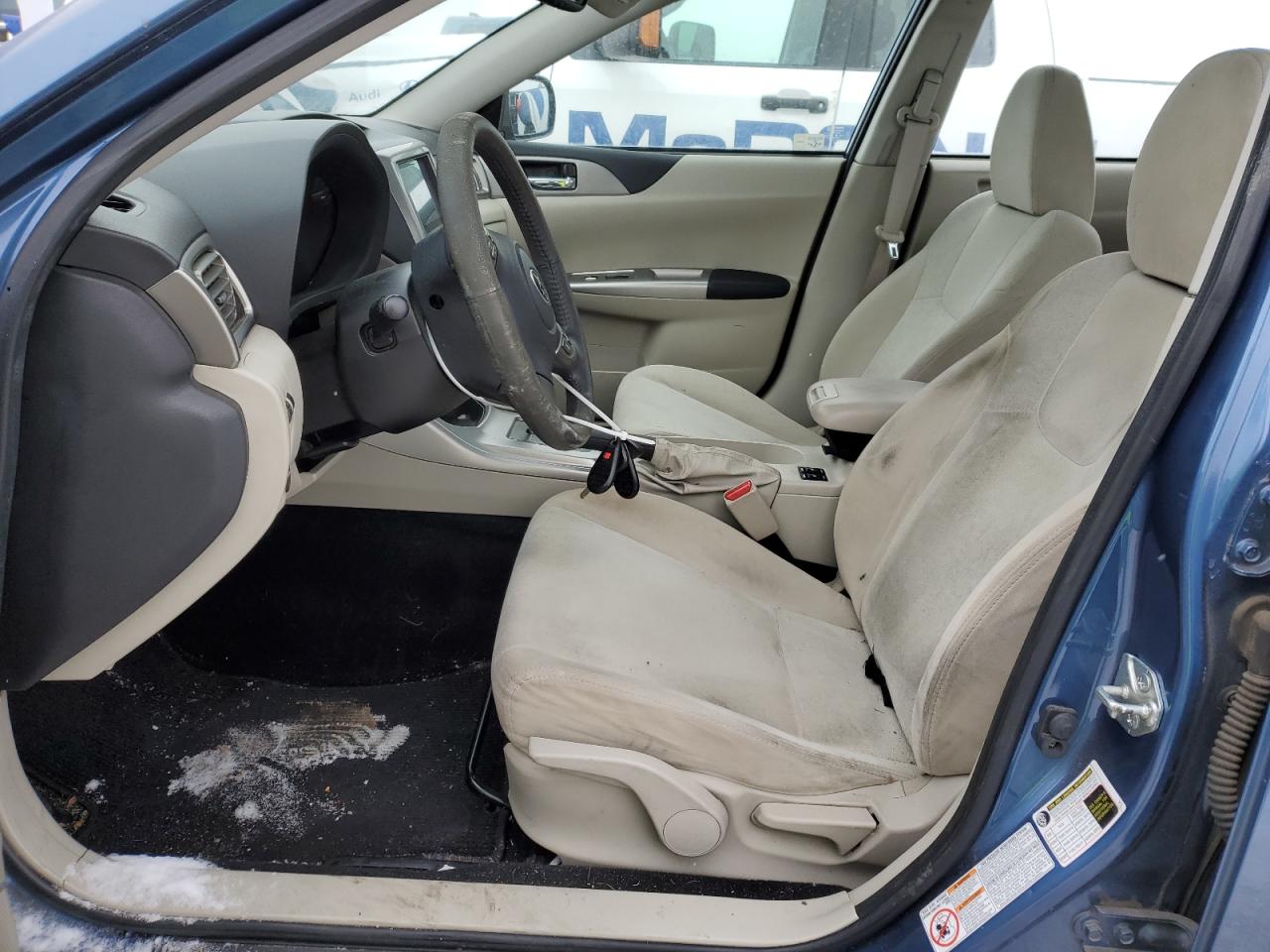 2010 Subaru Impreza VIN JF1GE6B6XAH513656 Copart auction photo, hail / undercarriage damage thumbnail 7