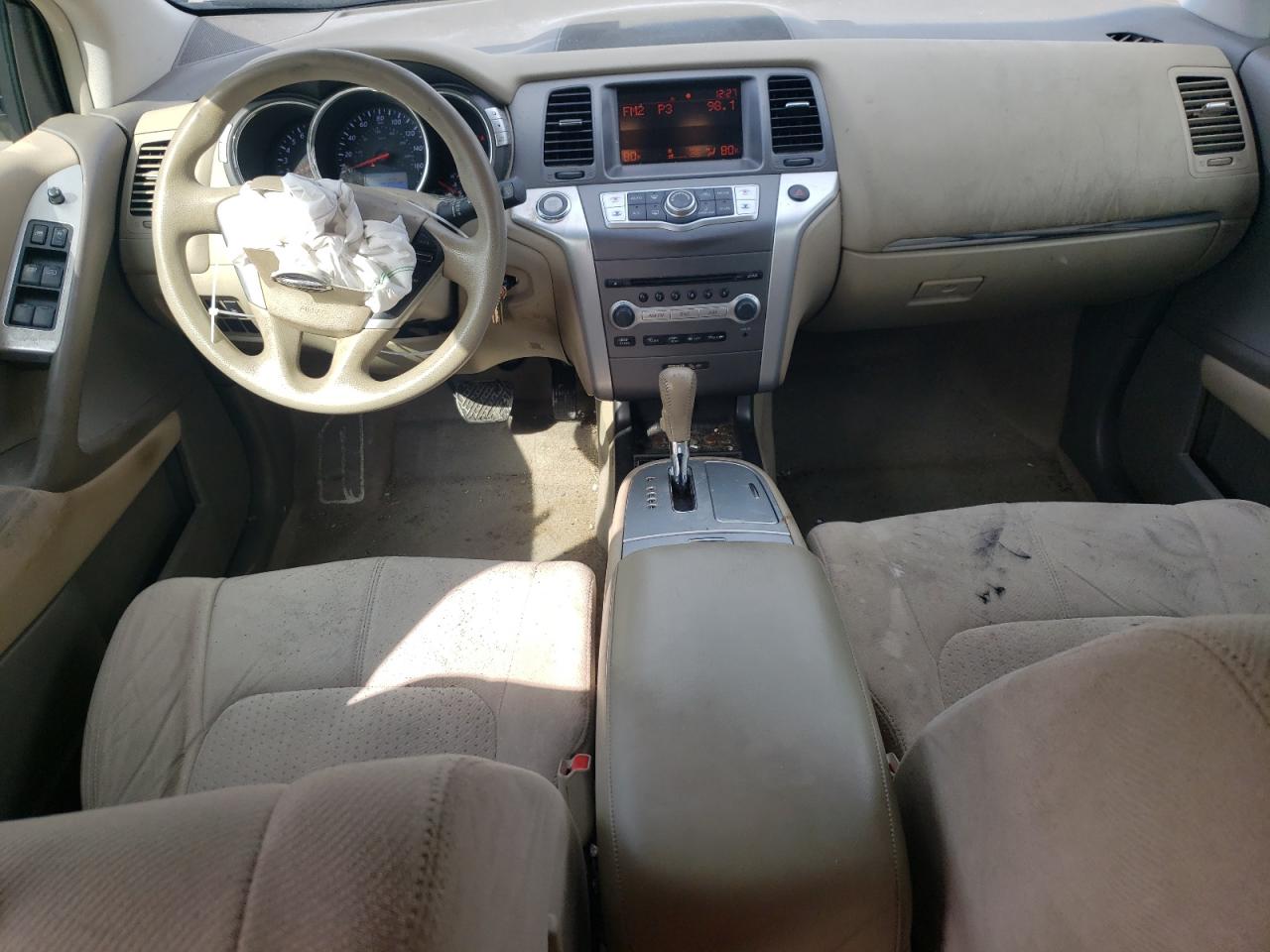 2012 Nissan Murano VIN JN8AZ1MU5CW105359 Copart auction photo, front end damage thumbnail 8