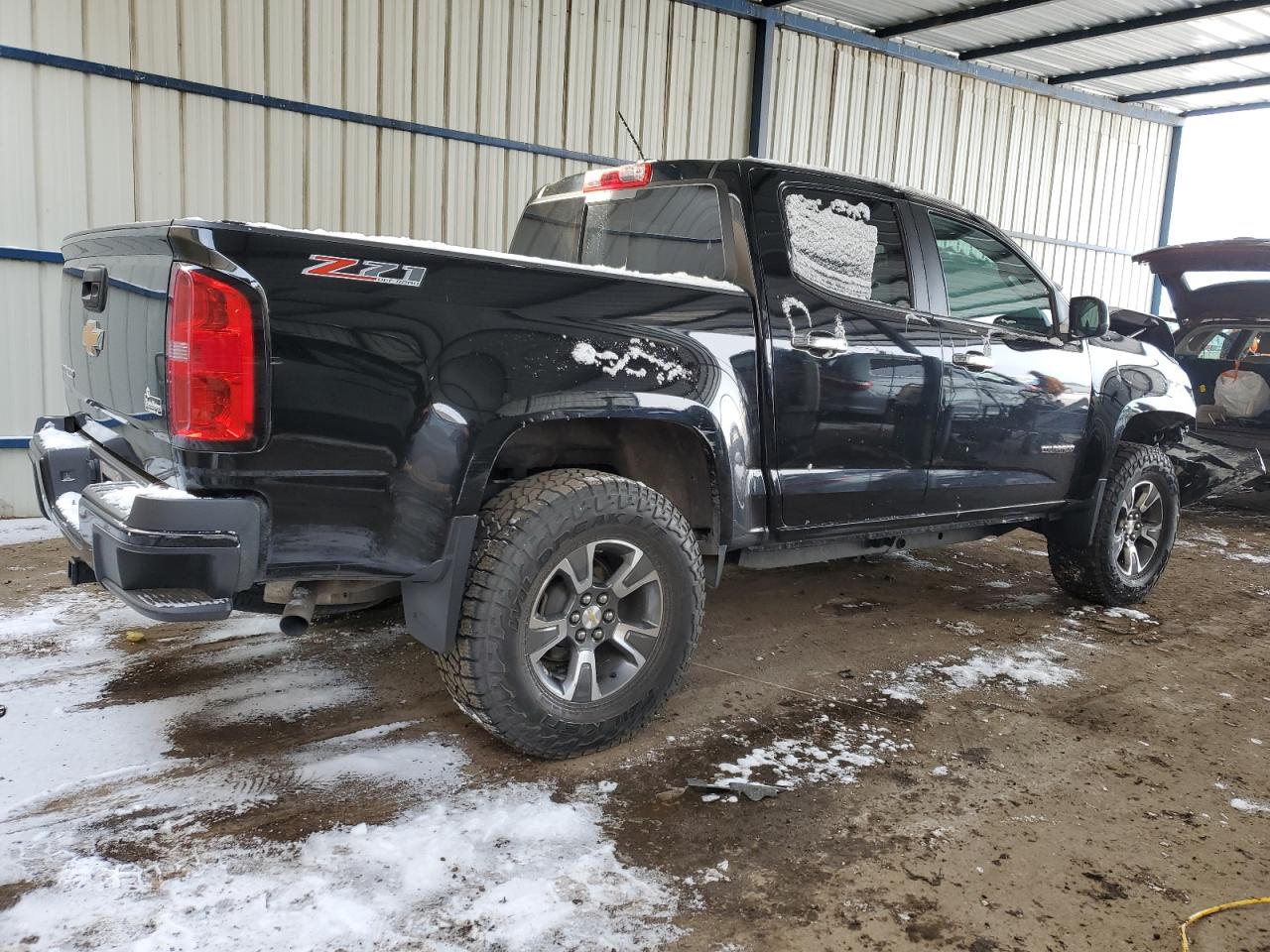 2016 Chevrolet Colorado VIN 1GCGTDE32G1123917 Copart auction photo, front end damage thumbnail 3