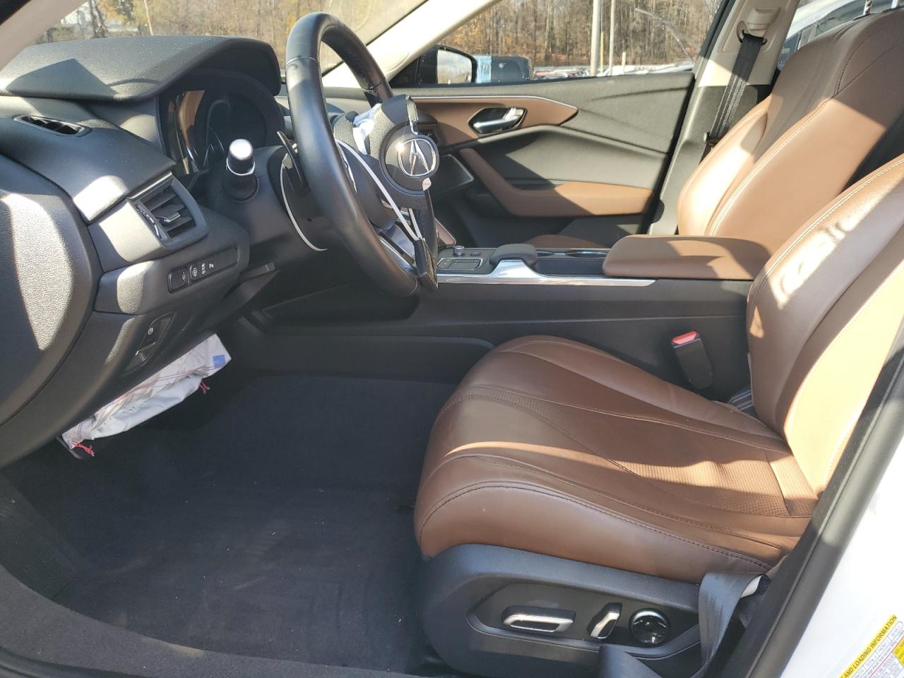2021 Acura TLX VIN 19UUB6F42MA011589 Copart auction photo, front end / minor dent/scratches damage thumbnail 7