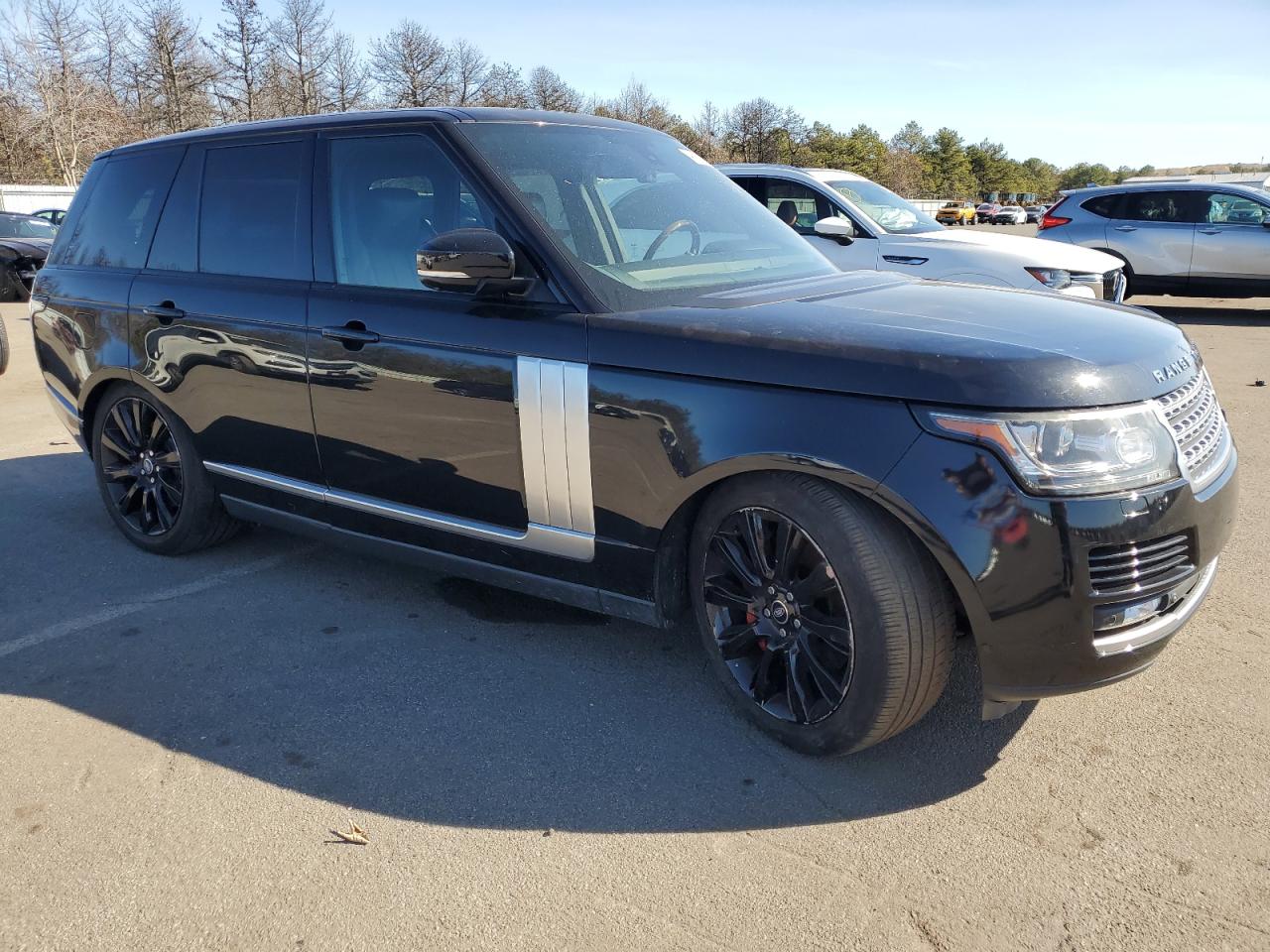 2014 Land Rover Range Rover VIN SALGS2EF7EA130157 Copart auction photo, stripped / vandalism damage thumbnail 4