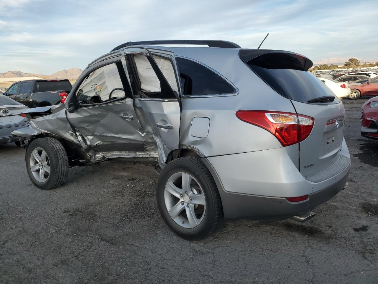 2007 Hyundai Veracruz VIN KM8NU13C77U024199 Copart auction photo, all over damage thumbnail 2