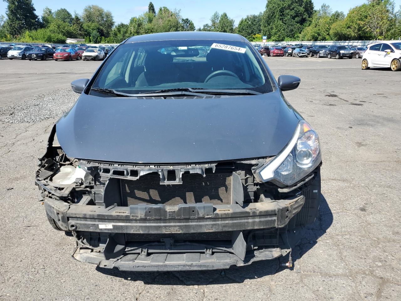 2016 KIA Forte VIN KNAFK5A87G5643929 Copart auction photo, front end damage thumbnail 5