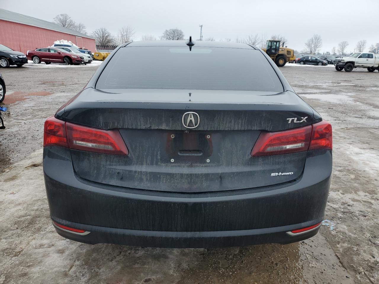 2017 Acura TLX VIN 19UUB3F38HA801605 Copart auction photo, front end damage thumbnail 6