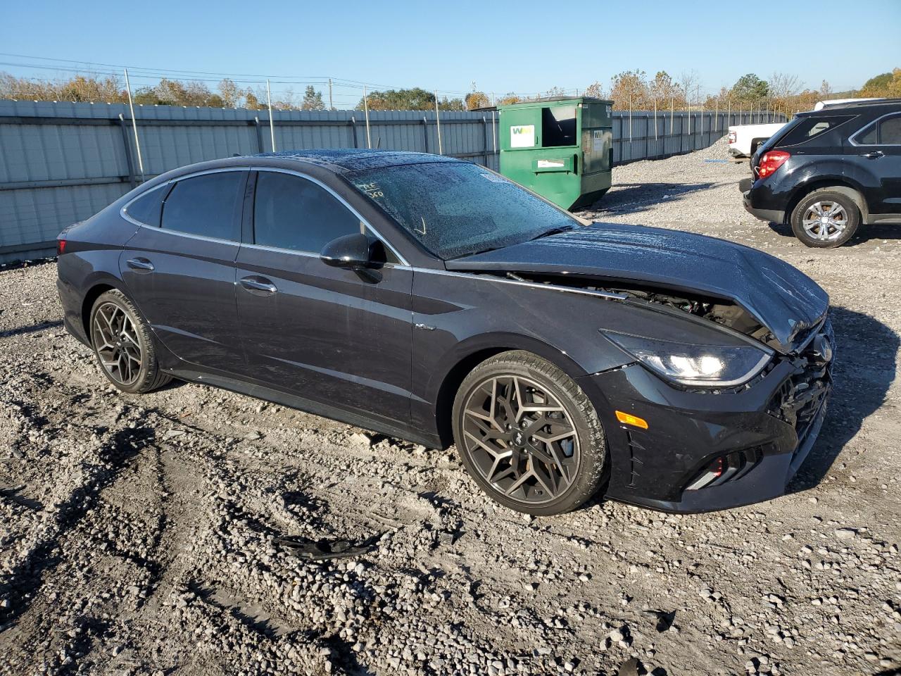 2023 Hyundai Sonata VIN KMHL14JC5PA274630 Copart auction photo, front end damage thumbnail 4