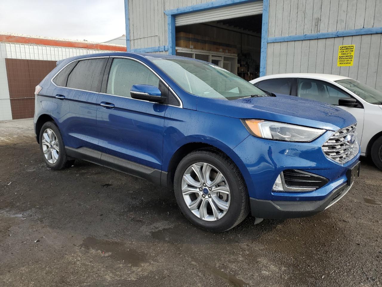 2022 Ford Edge VIN 2FMPK4K90NBA39880 Copart auction photo, mechanical damage thumbnail 4