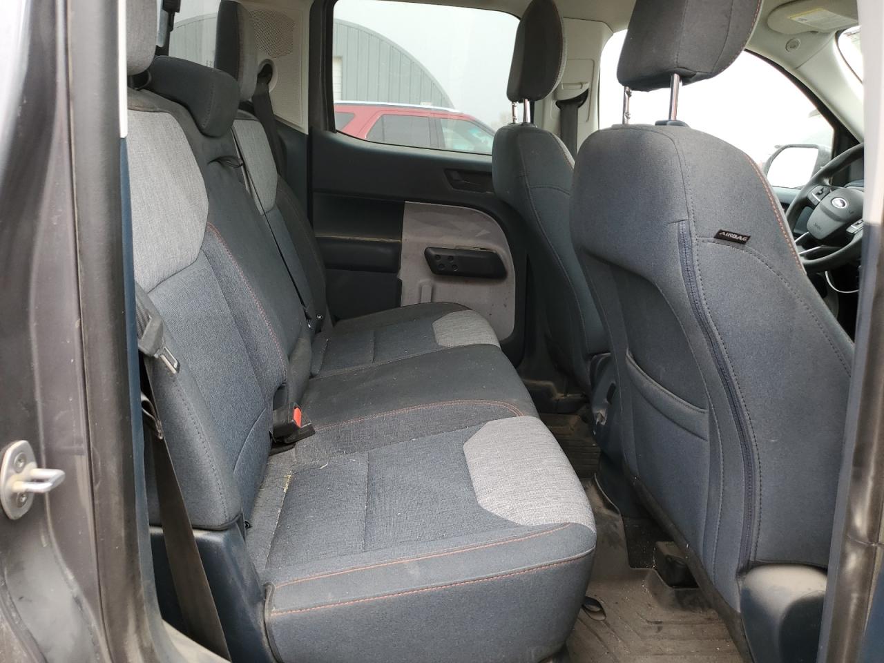 2022 Ford Maverick VIN 3FTTW8F92NRA14943 Copart auction photo, undercarriage / side damage thumbnail 10