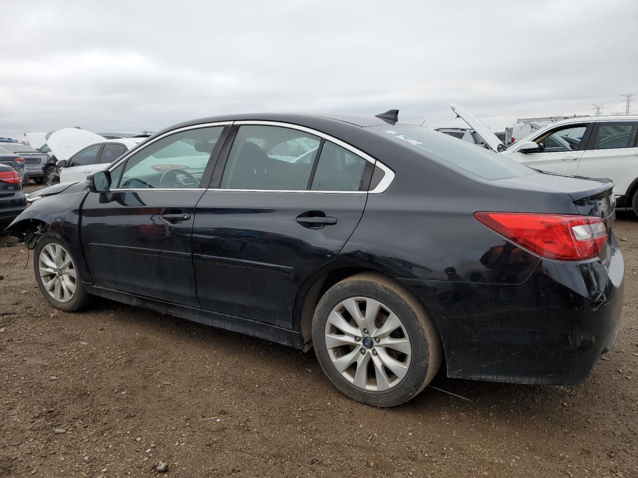 2017 Subaru Legacy VIN 4S3BNAF62H3046287 Copart auction photo, front end / rear end damage thumbnail 2