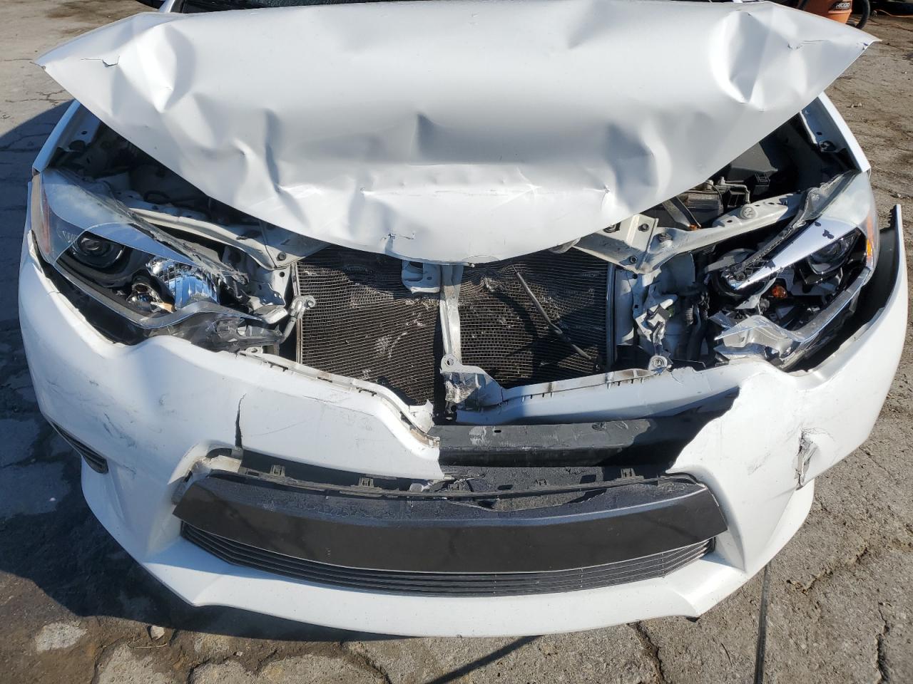 2016 Toyota Corolla VIN 2T1BURHE4GC490430 Copart auction photo, front end damage thumbnail 11