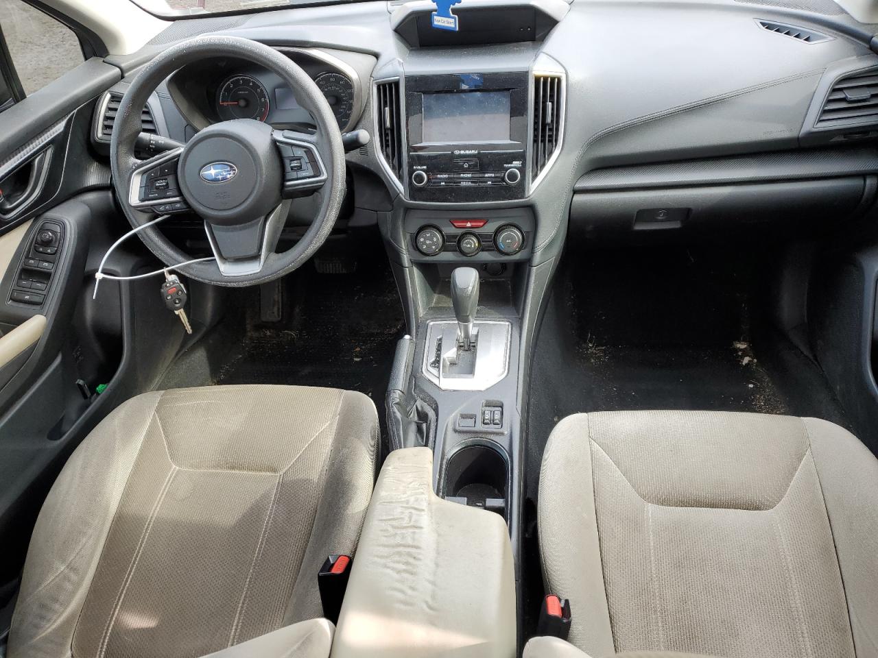 2017 Subaru Impreza VIN 4S3GKAB68H3610089 Copart auction photo, rear end damage thumbnail 8
