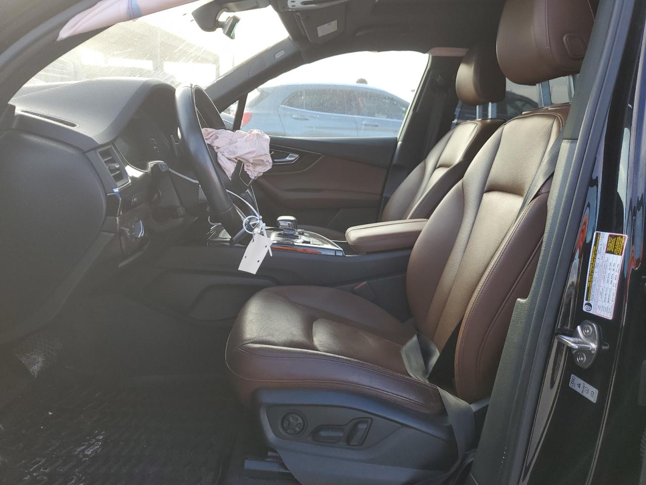2017 Audi Q7 VIN WA1LAAF75HD059385 Copart auction photo, front end / undercarriage damage thumbnail 7