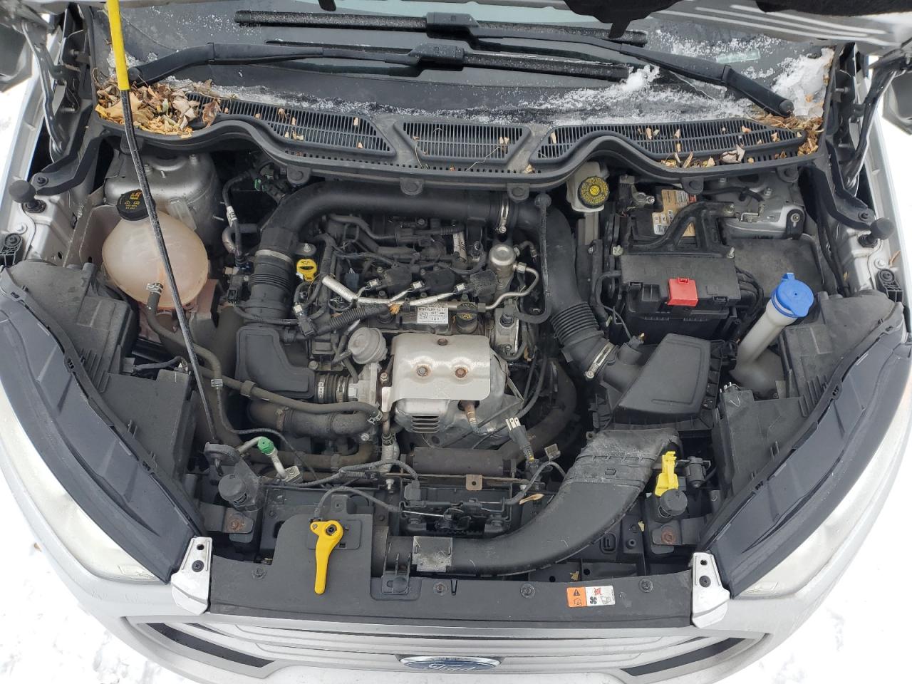 2018 Ford EcoSport VIN MAJ3P1TE9JC162897 Copart auction photo, front end / undercarriage damage thumbnail 11