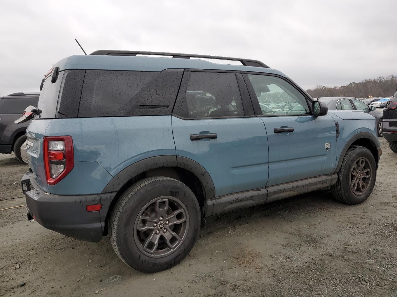 2022 Ford Bronco VIN 3FMCR9B6XNRD78287 Copart auction photo, top/roof damage thumbnail 3