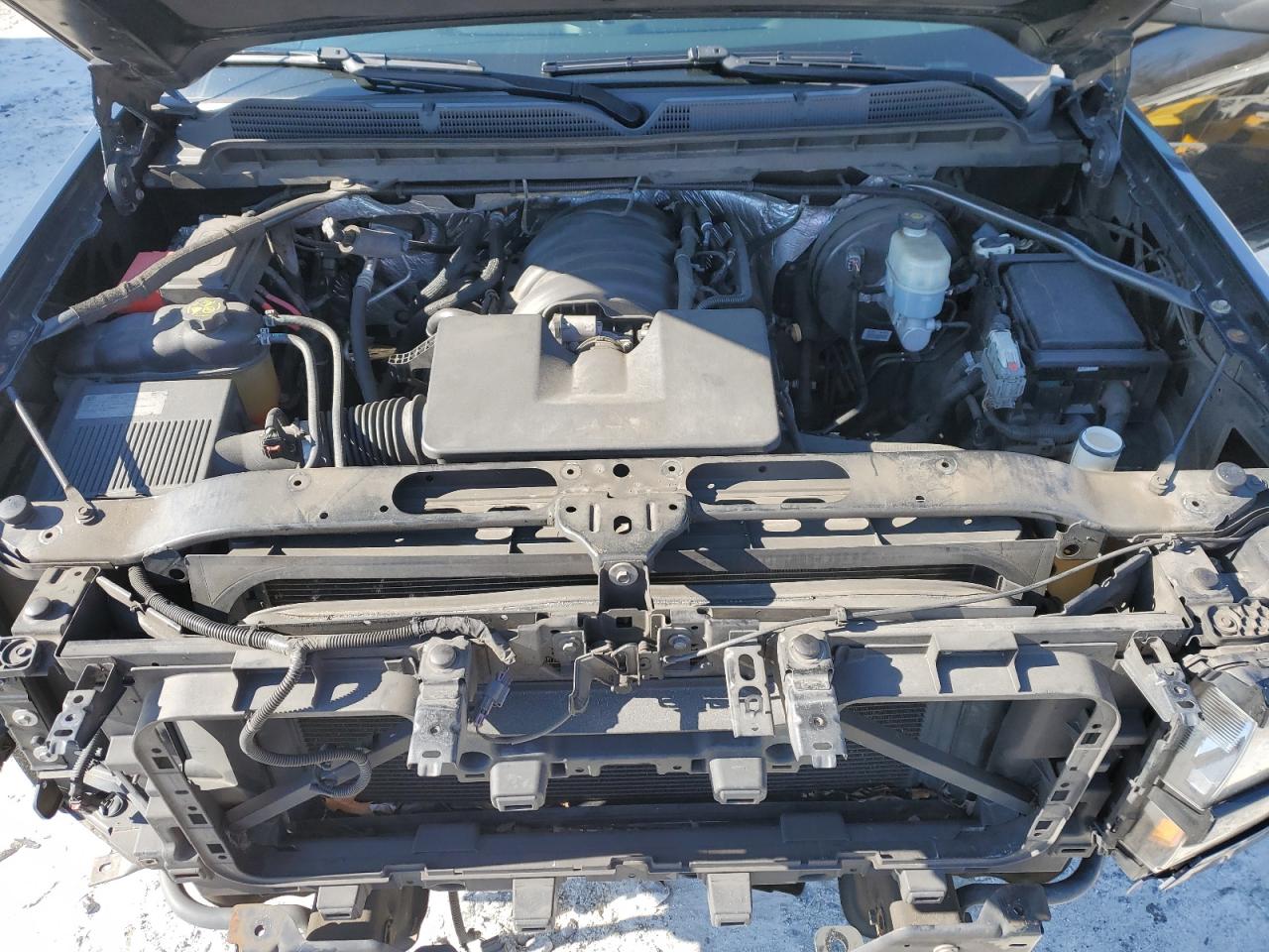 2016 Chevrolet Silverado VIN 3GCUKREHXGG242654 Copart auction photo, all over damage thumbnail 11