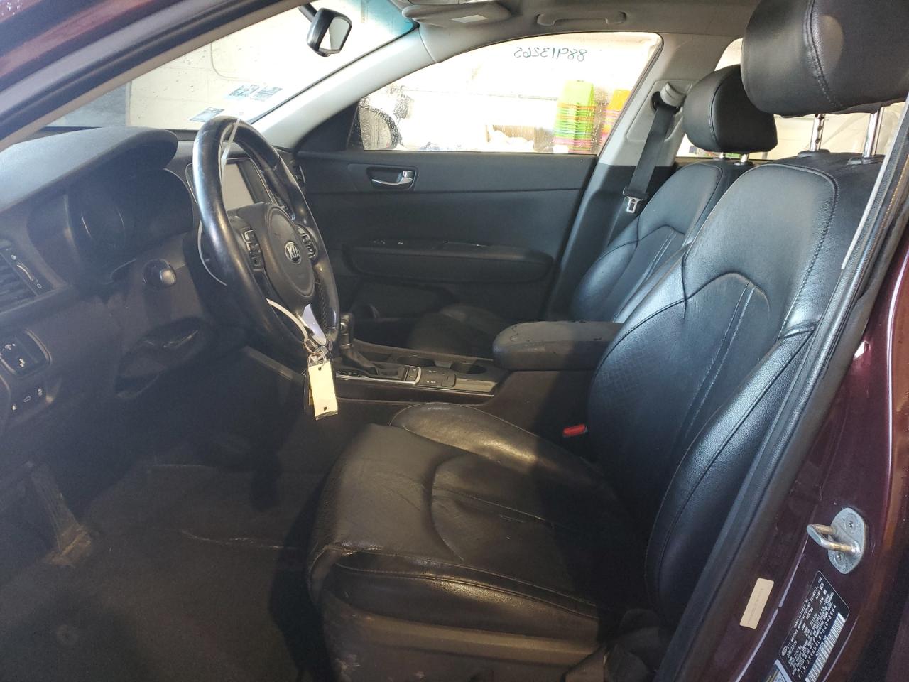 2016 KIA Optima VIN 5XXGU4L37GG093964 Copart auction photo, vandalism / front end damage thumbnail 7