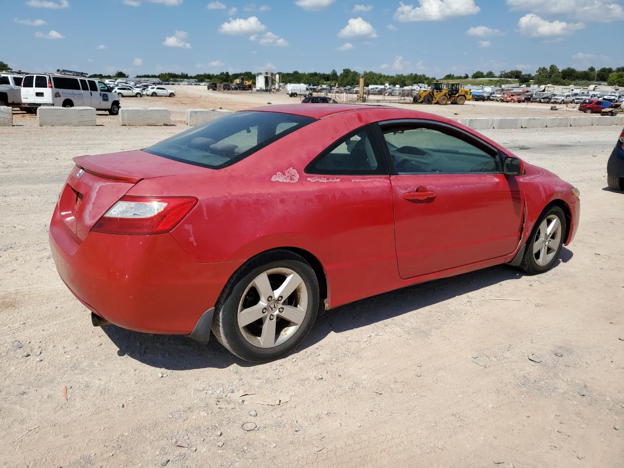 2006 Honda Civic VIN 2HGFG12846H548152 Copart auction photo, all over damage thumbnail 3
