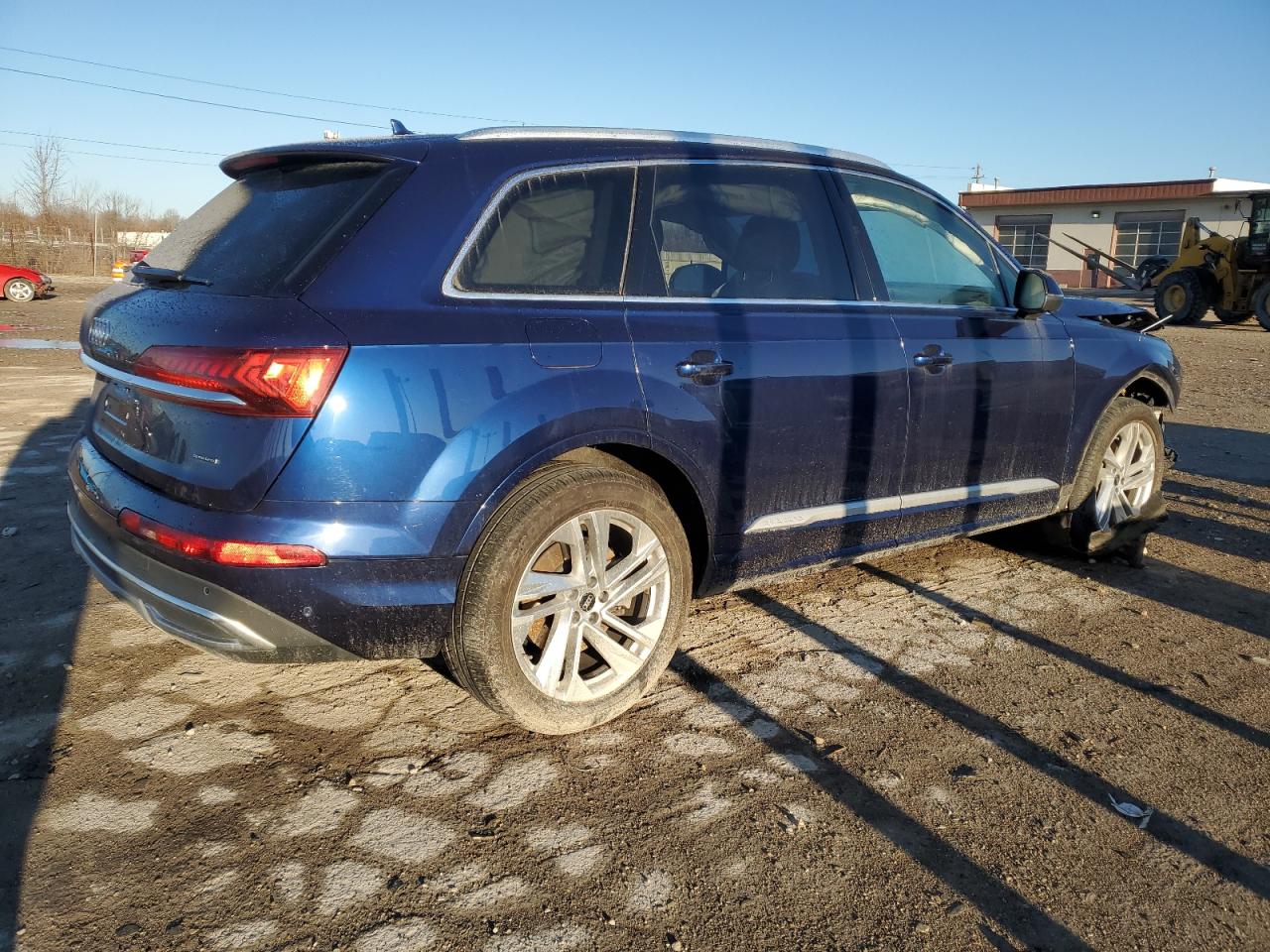 2023 Audi Q7 VIN WA1LXBF78PD015318 Copart auction photo, front end / mechanical damage thumbnail 3
