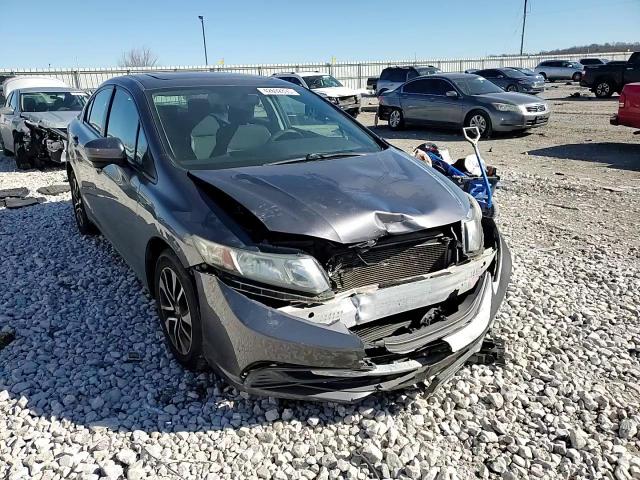 2015 Honda Civic VIN 19XFB2F82FE246173 Copart auction photo, front end damage thumbnail 11