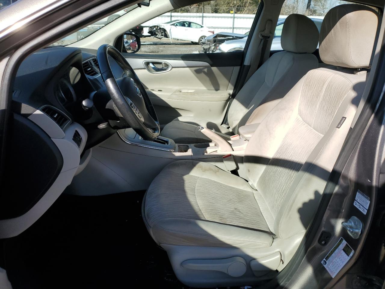 2015 Nissan Sentra VIN 3N1AB7AP6FL695523 Copart auction photo, rear end / front end damage thumbnail 7