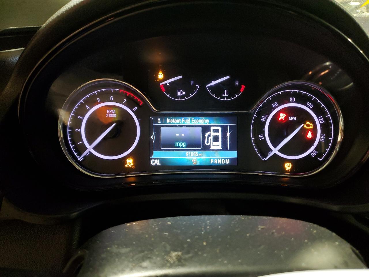 2016 Buick Regal VIN 2G4GK5EX0G9110084 Copart auction photo, front end / side damage thumbnail 9