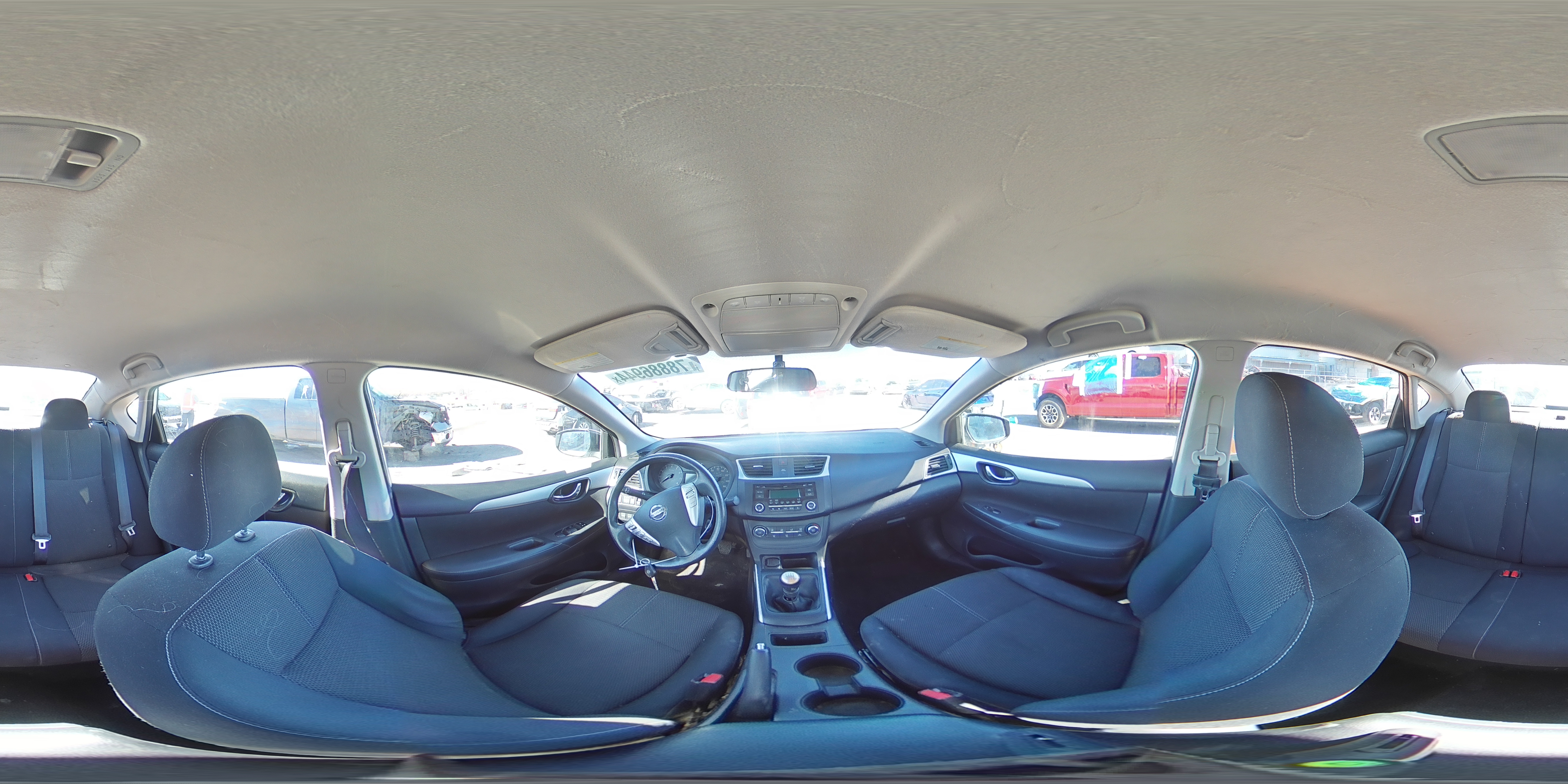 2017 Nissan Sentra VIN 3N1AB7AP3HY378286 Copart auction photo, rear end damage thumbnail 14