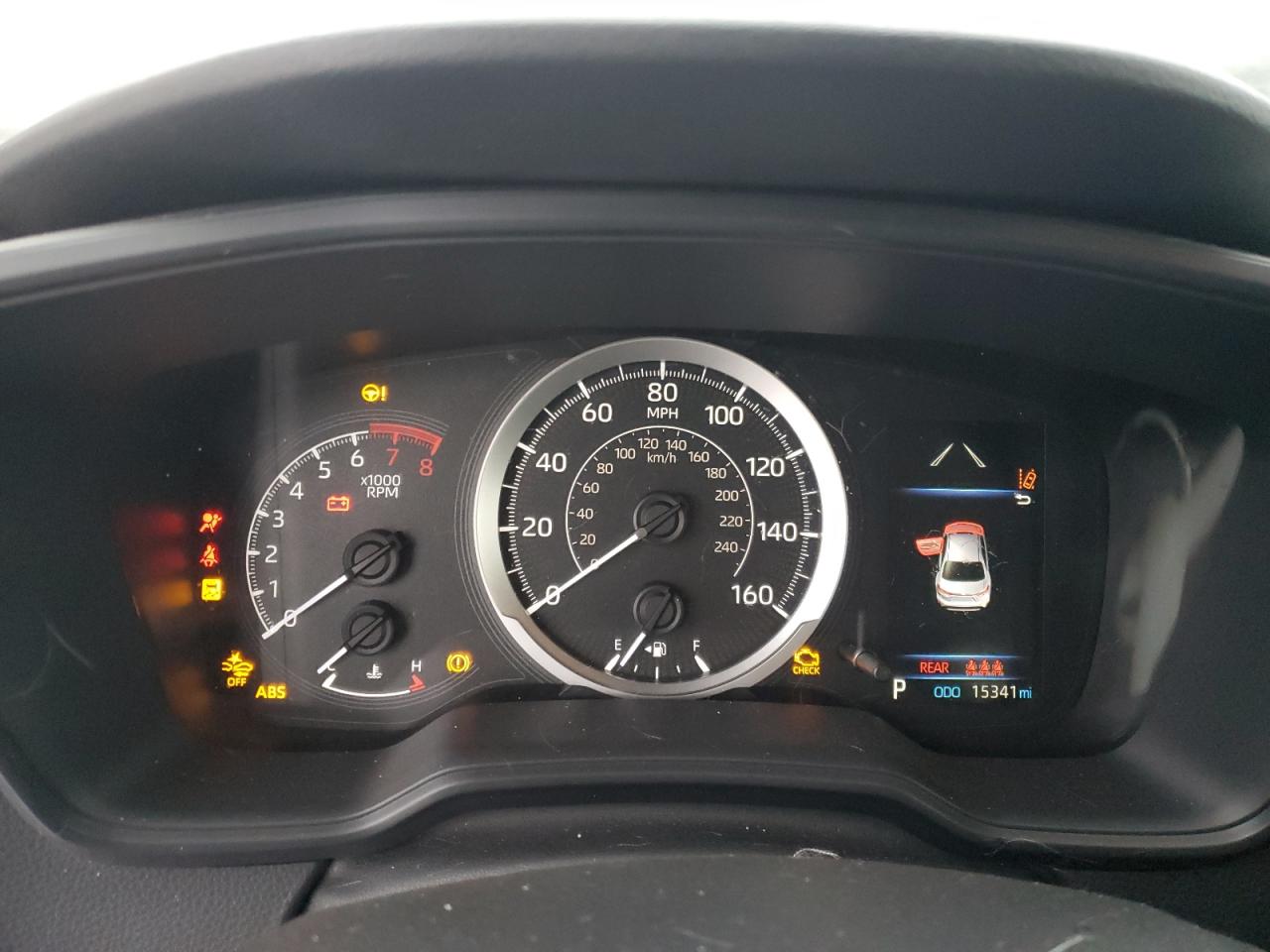 2020 Toyota Corolla VIN JTDEPRAE6LJ054868 Copart auction photo, front end / rear end damage thumbnail 9