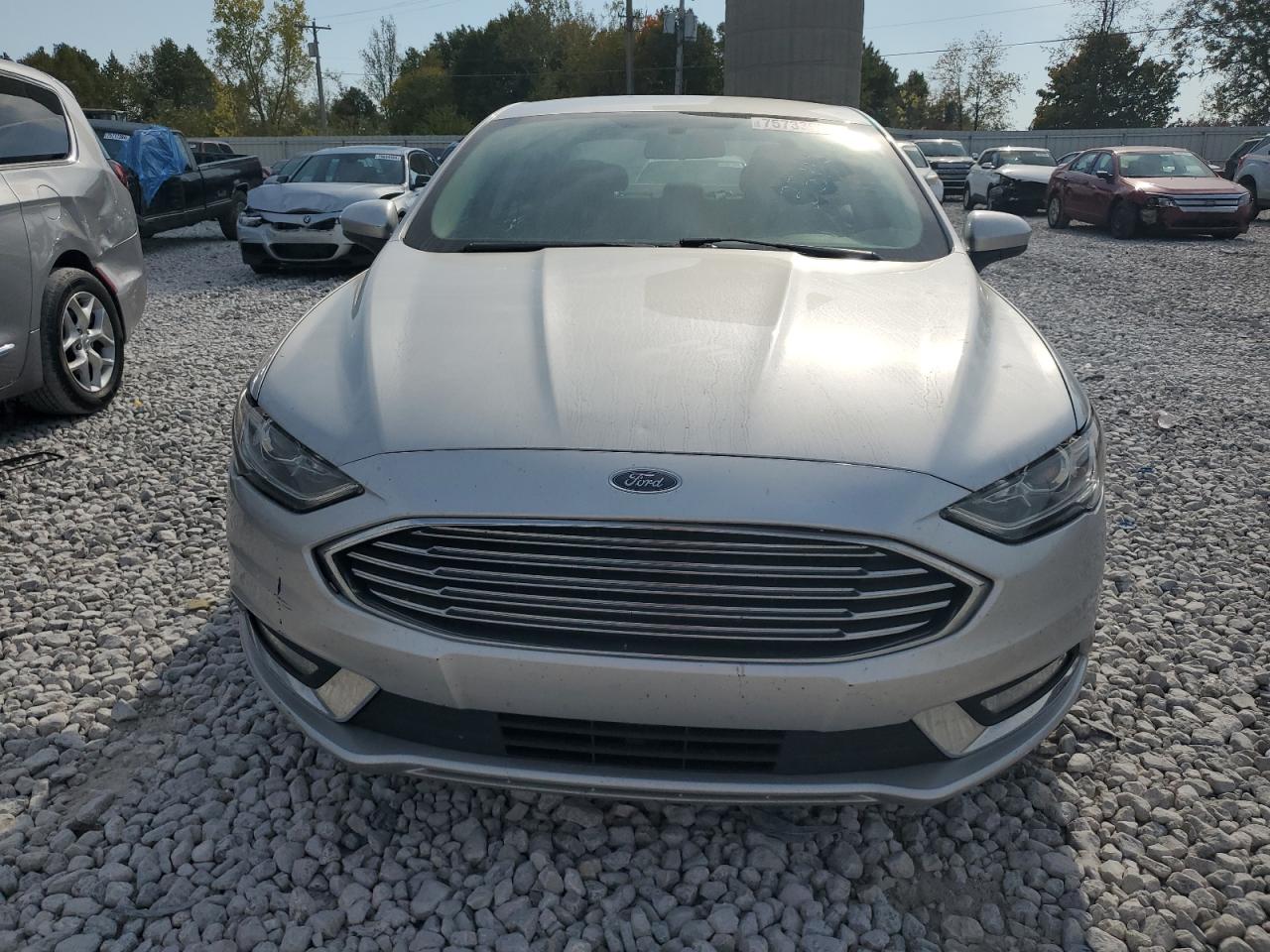 2017 Ford Fusion VIN 3FA6P0G71HR235159 Copart auction photo, rear end damage thumbnail 5