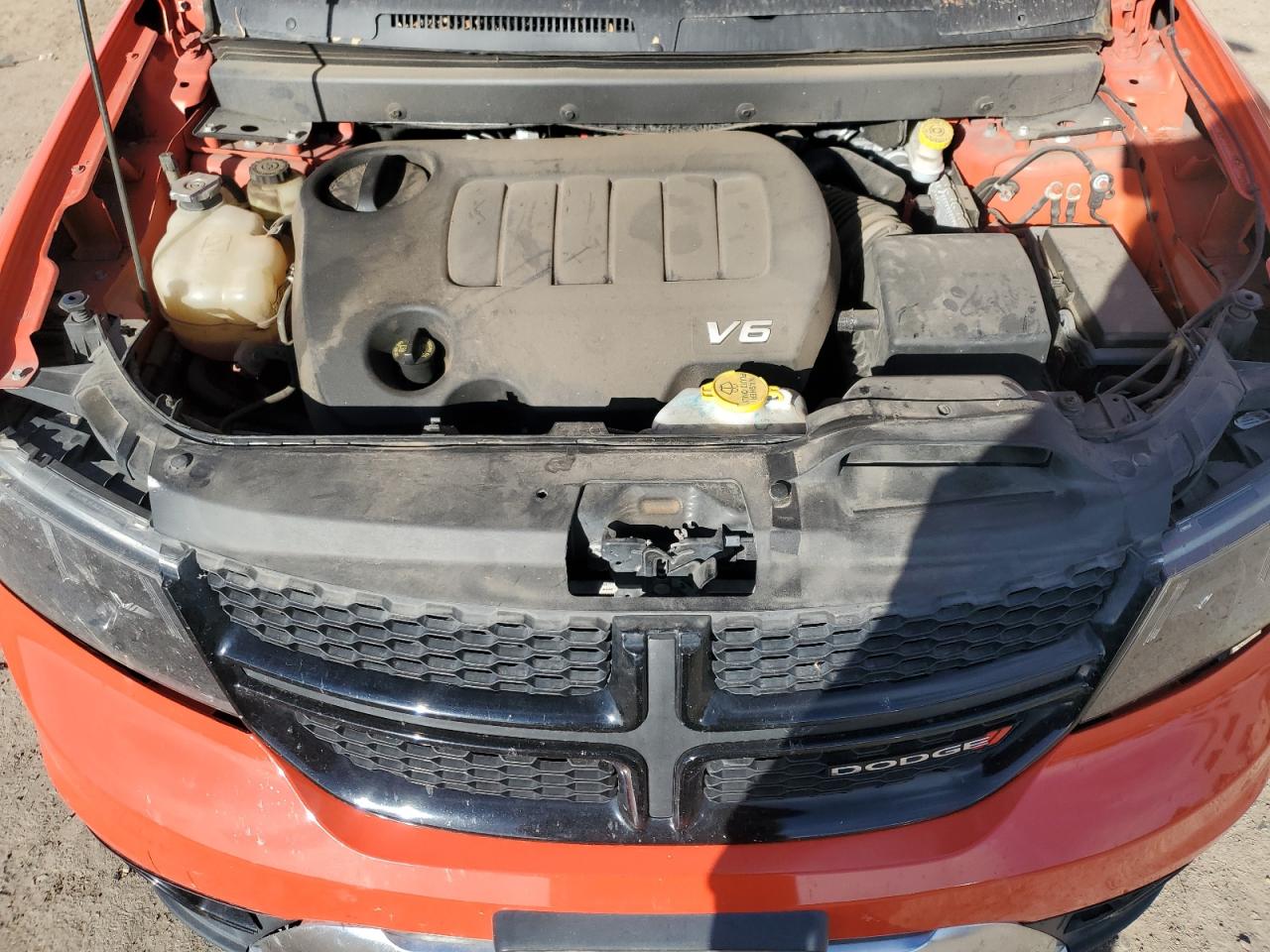 2019 Dodge Journey VIN 3C4PDCGG5KT815520 Copart auction photo, front end / undercarriage damage thumbnail 14