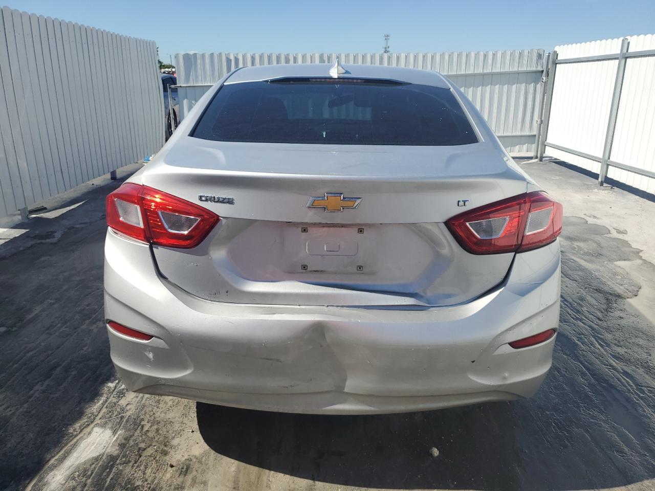 2017 Chevrolet Cruze VIN 1G1BE5SM0H7249790 Copart auction photo, front end / rear end damage thumbnail 6