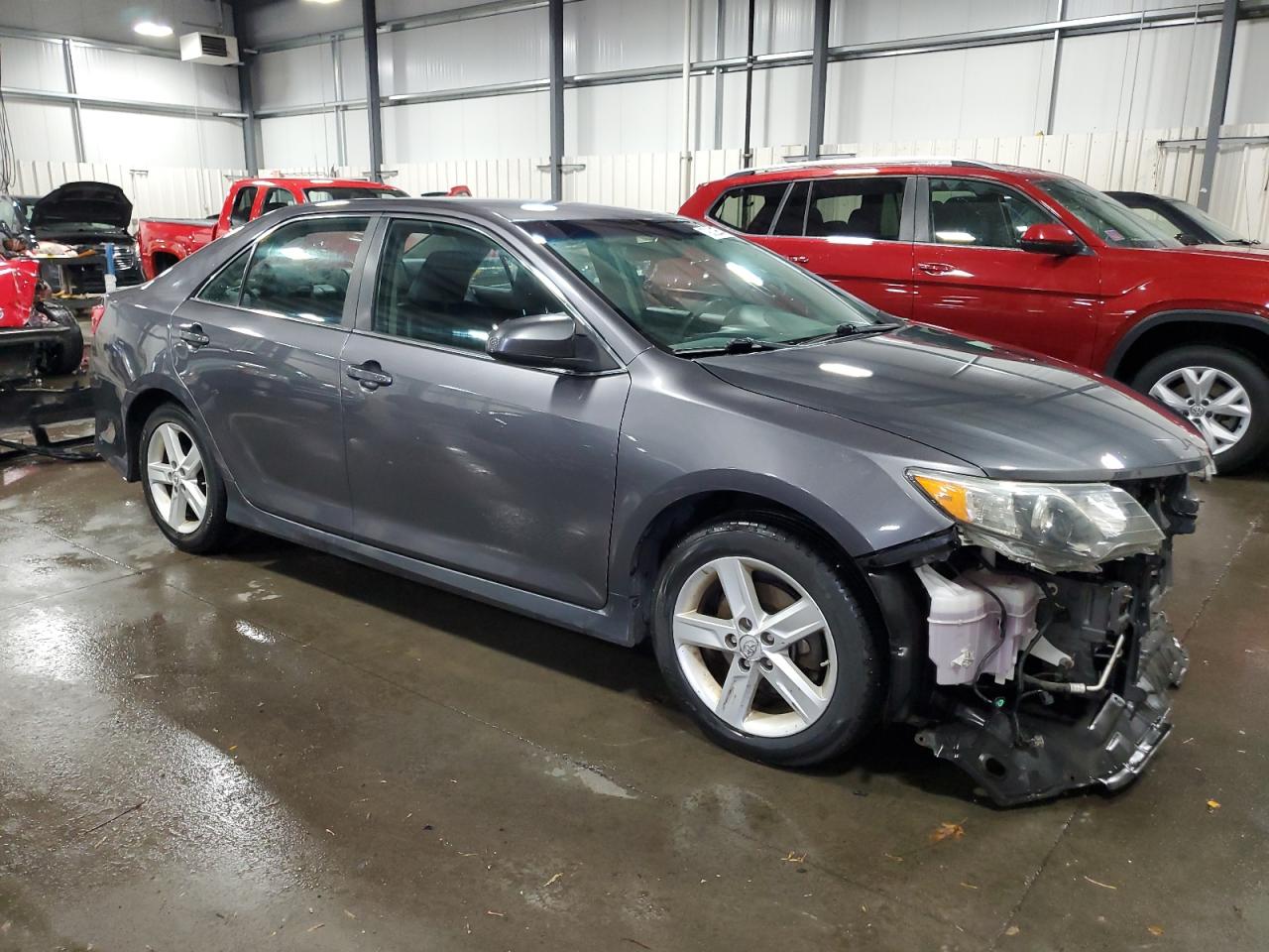 2014 Toyota Camry VIN 4T1BF1FK0EU466450 Copart auction photo, front end damage thumbnail 4
