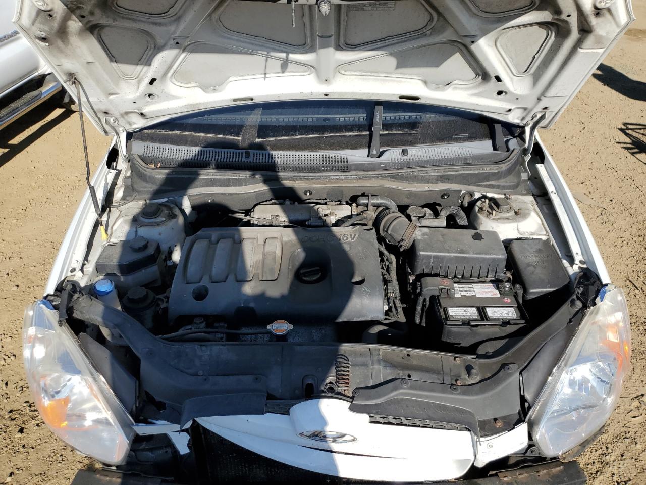2010 Hyundai Accent VIN KMHCM3AC4AU172405 Copart auction photo, rear end / front end damage thumbnail 12