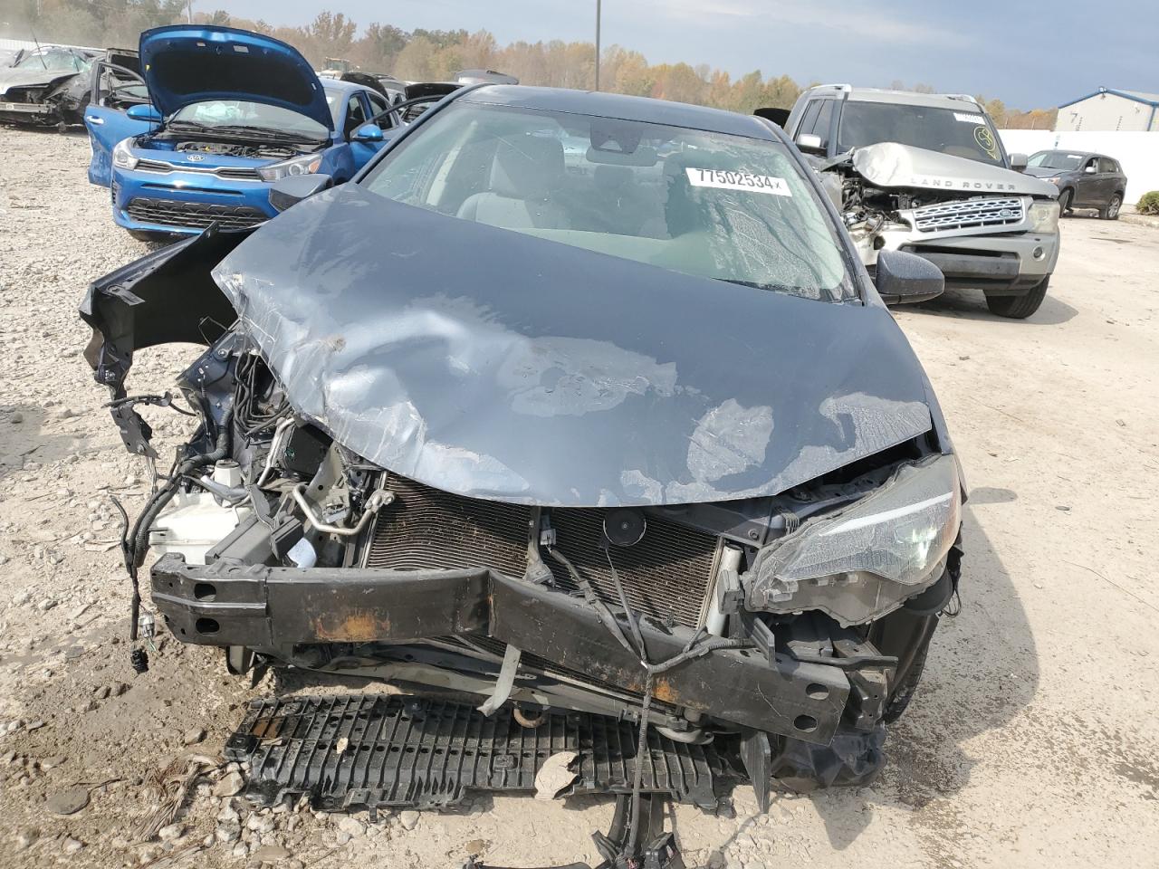 2017 Toyota Corolla VIN 5YFBURHE3HP705314 Copart auction photo, front end / rear end damage thumbnail 5