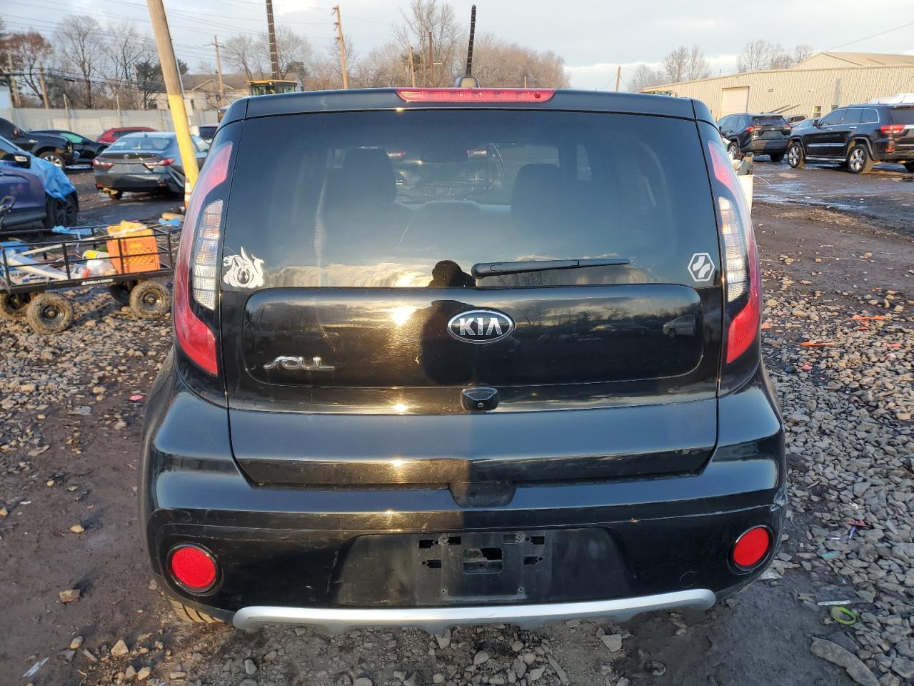 2018 KIA Soul VIN KNDJP3A50J7513060 Copart auction photo, front end / side damage thumbnail 6