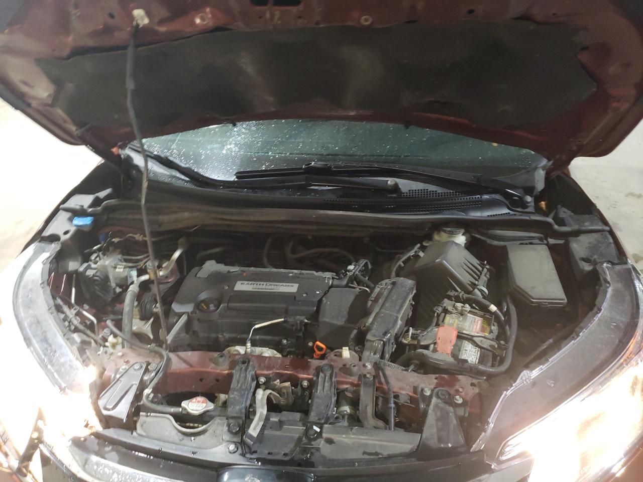 2015 Honda CR-V VIN 5J6RM4H34FL113288 Copart auction photo, rollover damage thumbnail 12