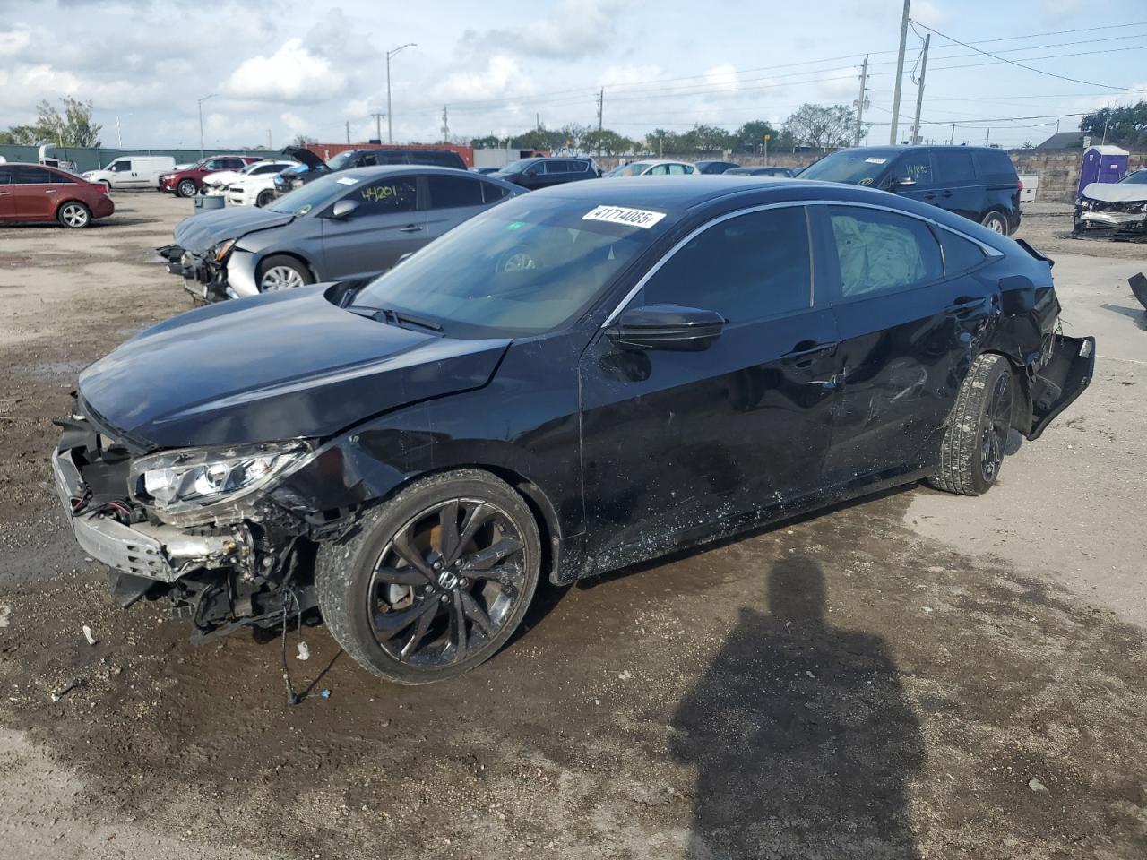 2021 Honda Civic VIN 19XFC2F87ME004456