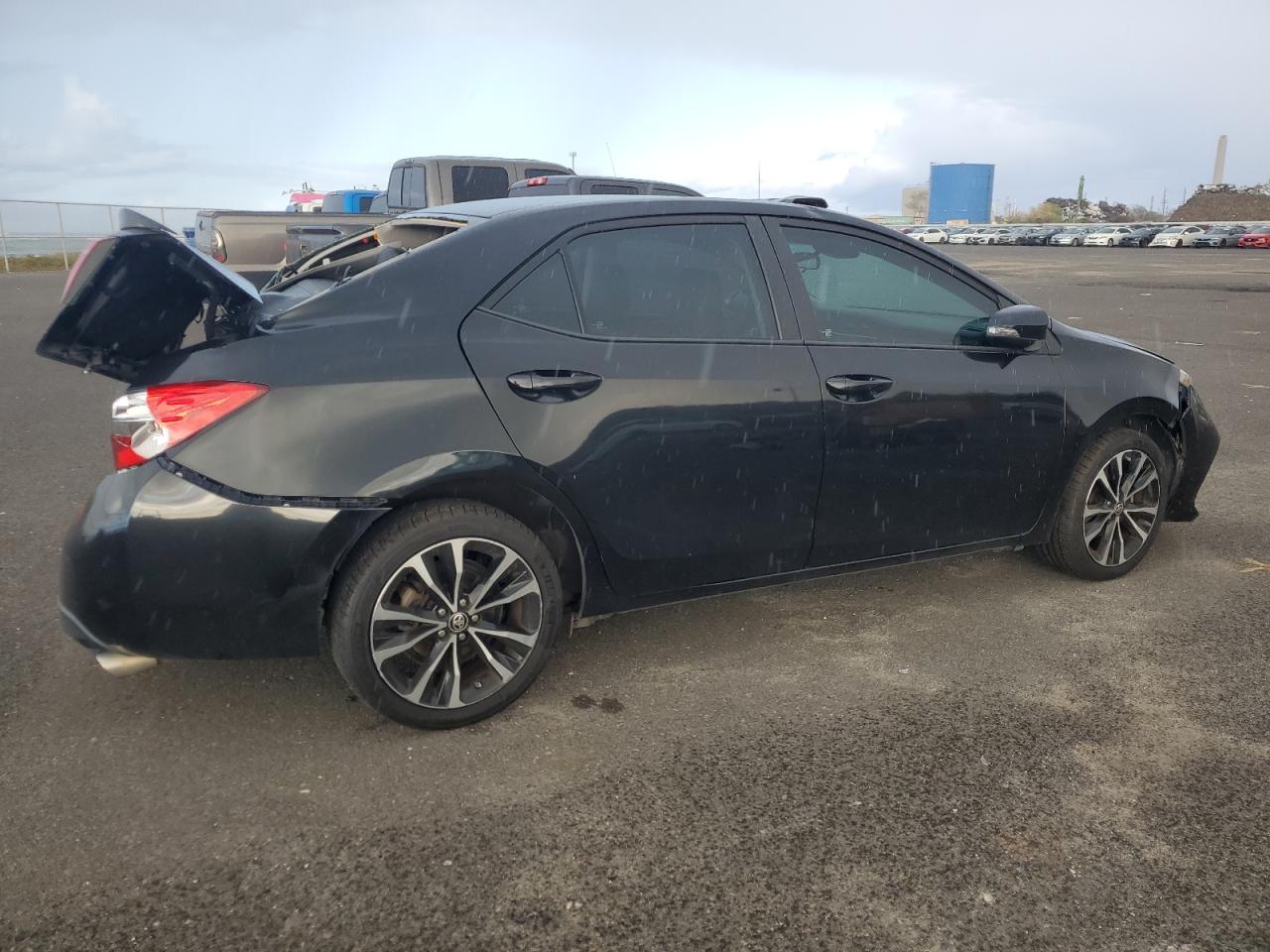 2017 Toyota Corolla VIN 5YFBURHE2HP646319 Copart auction photo, rear end damage thumbnail 3