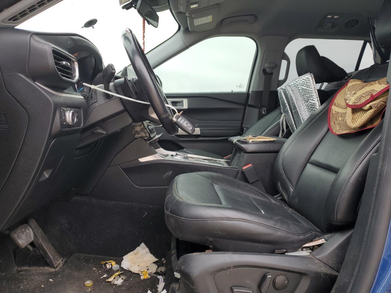 2020 Ford Explorer VIN 1FMSK7DH4LGC45418 Copart auction photo, rear end / side damage thumbnail 7