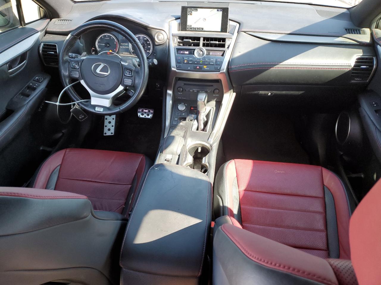 2017 Lexus NX VIN JTJBARBZ9H2128112 Copart auction photo, front end / side damage thumbnail 8