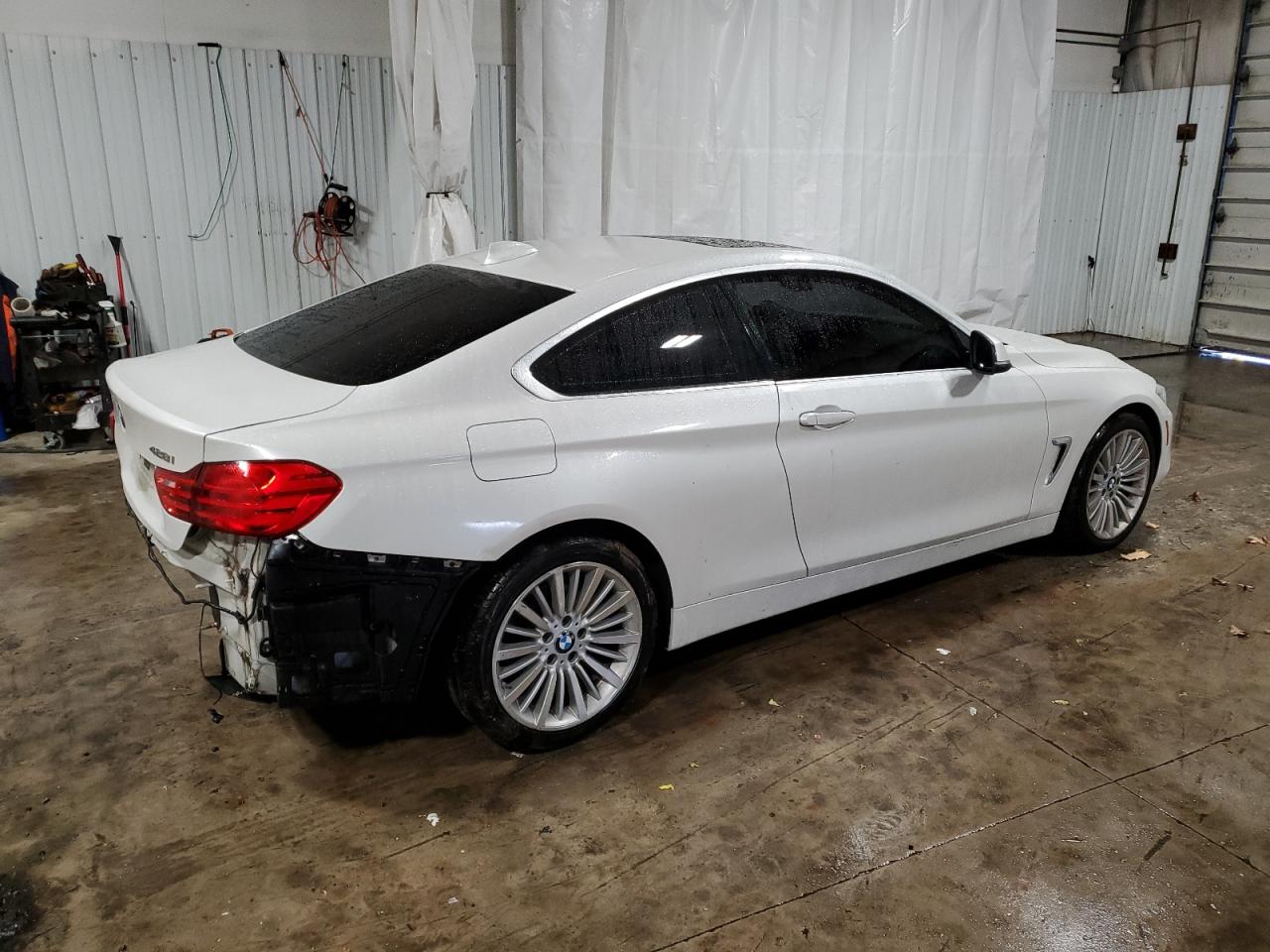 2014 BMW 4er VIN WBA3N9C53EK245720 Copart auction photo, rear end damage thumbnail 3