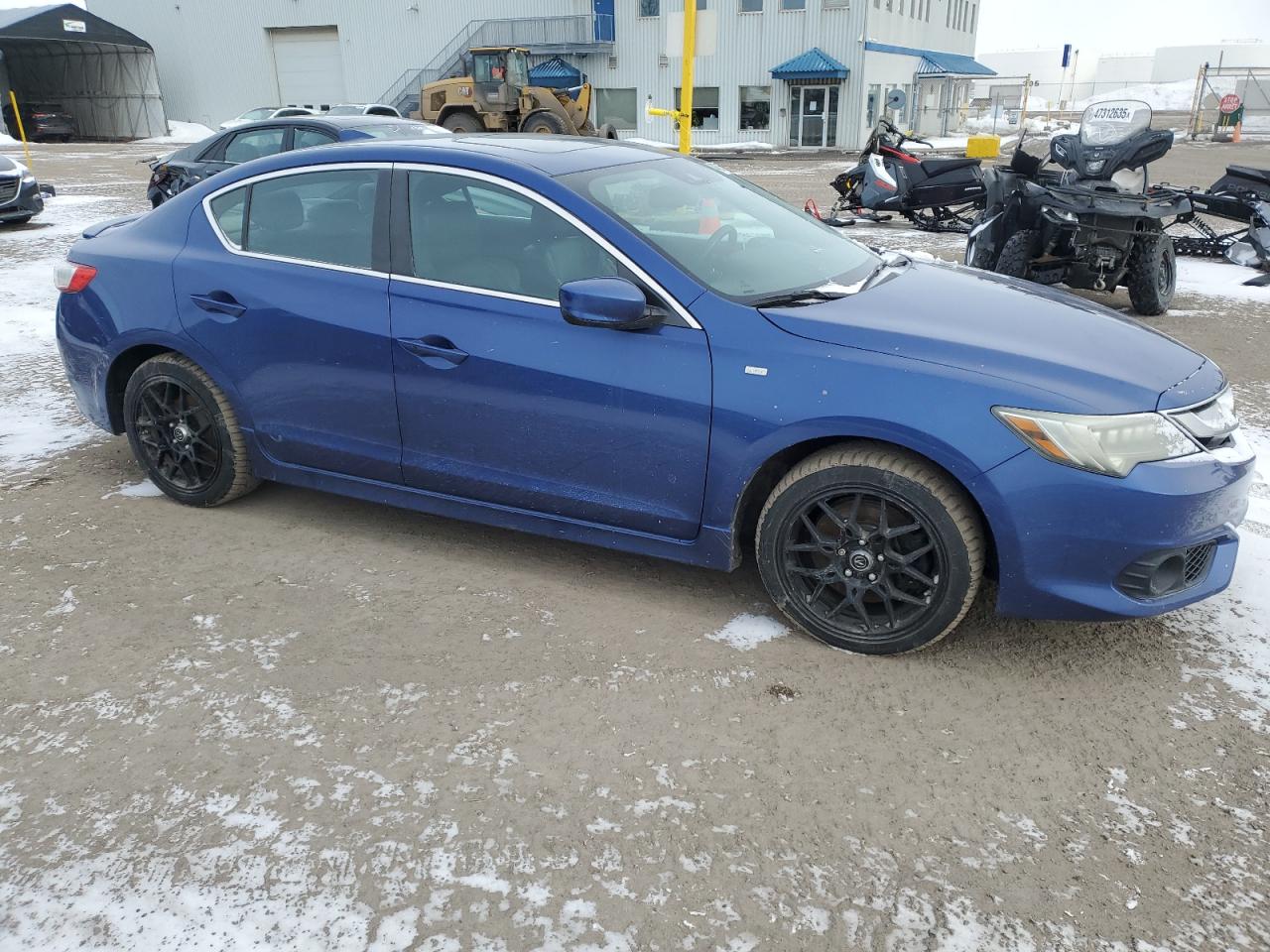 2016 Acura ILX VIN 19UDE2F85GA800620 Copart auction photo, rear end damage thumbnail 4