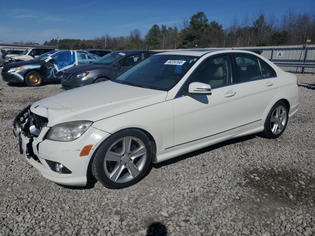 2010 Mercedes-Benz C-klasse VIN WDDGF8BB7AR101260