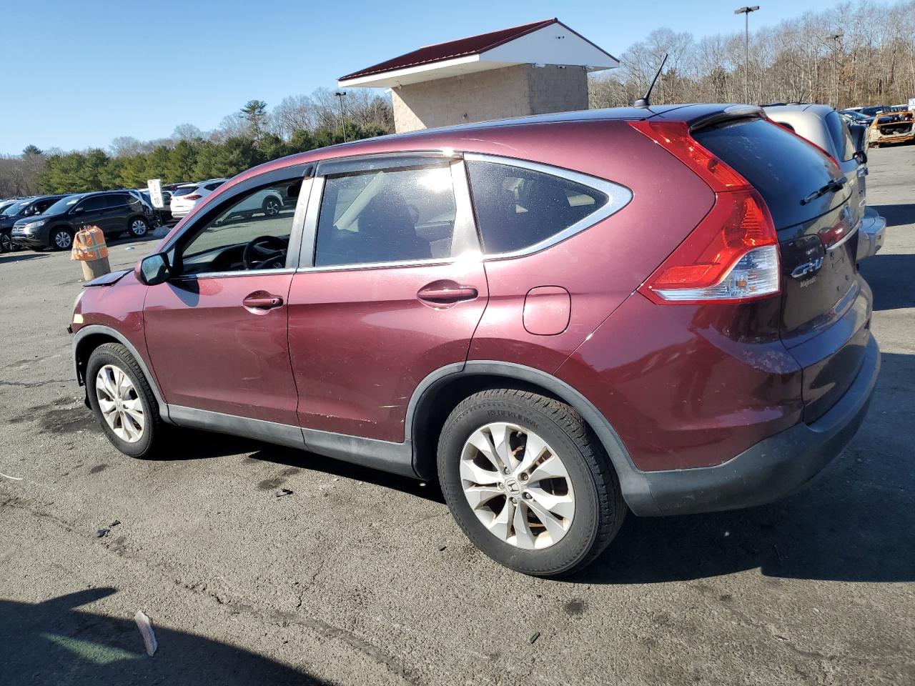 2013 Honda CR-V VIN 5J6RM4H50DL043321 Copart auction photo, front end damage thumbnail 2
