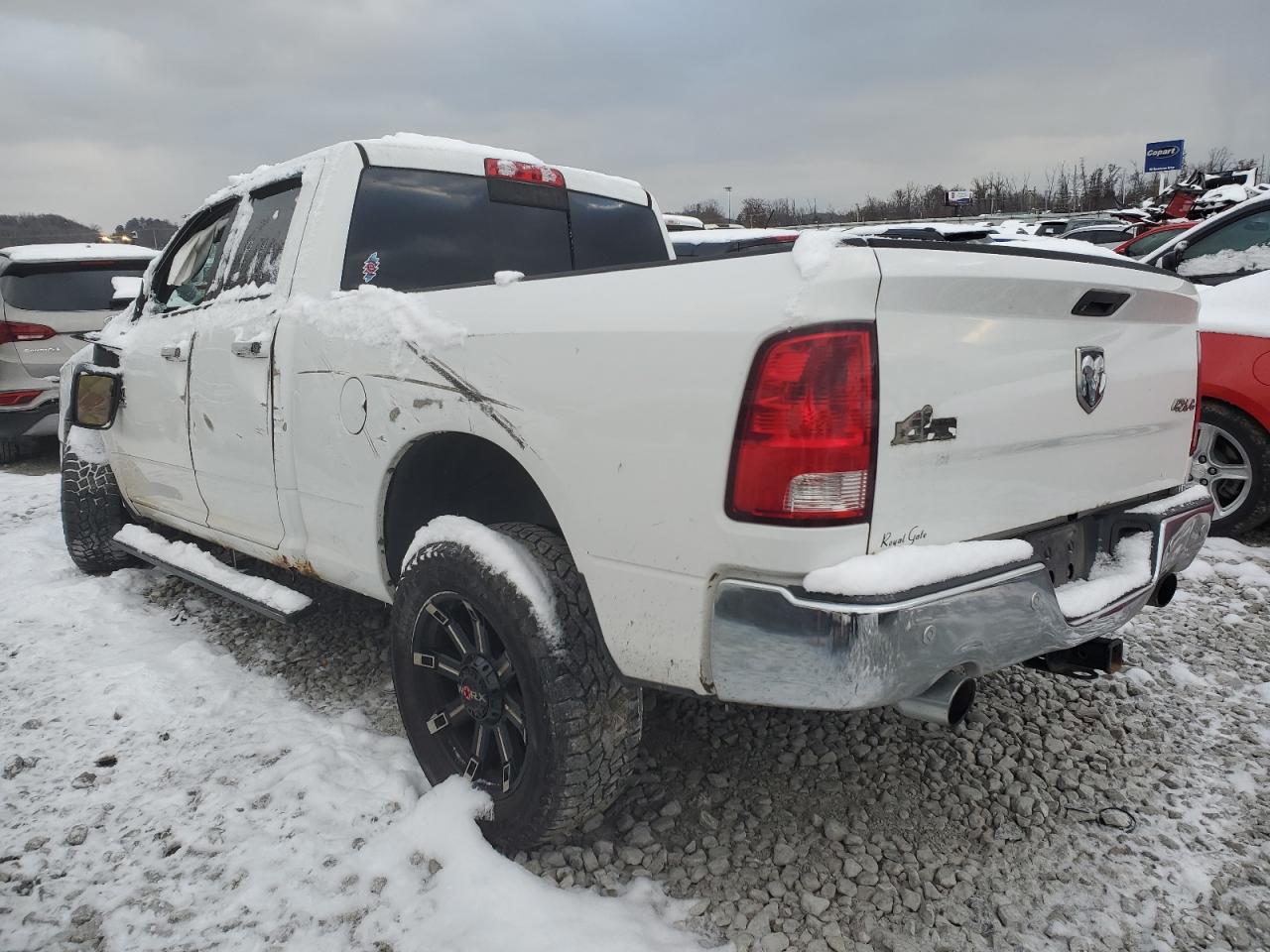 2014 RAM 1500 VIN 1C6RR7GT6ES153085 Copart auction photo, front end damage thumbnail 2