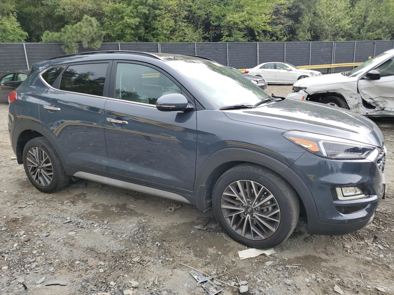 2020 Hyundai Tucson VIN KM8J33AL7LU259499 Copart auction photo, front end / undercarriage damage thumbnail 4