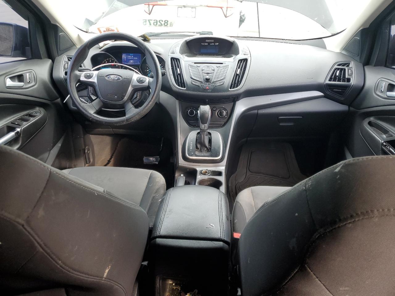 2013 Ford Escape VIN 1FMCU0G91DUC03687 Copart auction photo, front end / side damage thumbnail 8