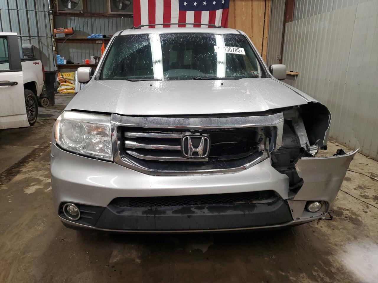 2015 Honda Pilot VIN 5FNYF4H40FB042971 Copart auction photo, front end damage thumbnail 5